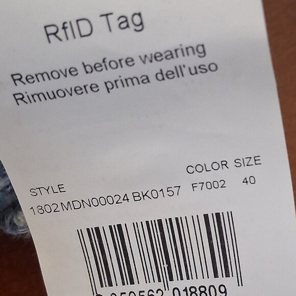 Missoni 100% Lana Wool High Neck Sweater Blue - Picture 11 of 11